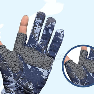 Gants de pêche extensibles au toucher doux avec grip antidérapant, support flexible pour les doigts et design léger - Product Image 4