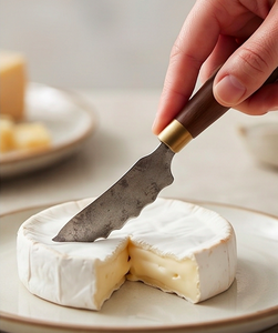 Elegant <b>Cheese</b> <b>Knife</b> <b>Set</b> Stainless Steel Blade Wood Handle Durable Dishwasher Safe <b>Cheese</b> Serving Tools Use And Hotel Use - Product Image 5