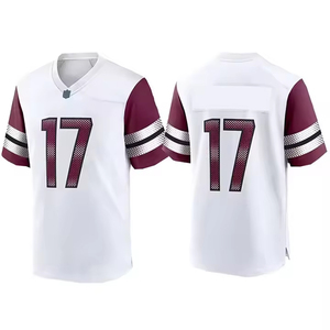 Maillots de football pour hommes à séchage rapide à bas prix, uniformes haut de gamme style joueur, maillots de football américain pour équipes en gros - Product Image 4