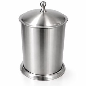 Poubelle en acier inoxydable de dernière conception, qualité supérieure, avec support, pour extérieur et intérieur, pour parcs publics, prix d'usine - Product Image 4