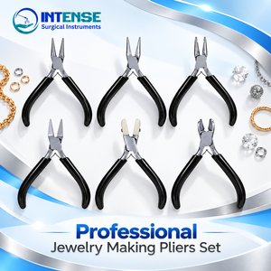 Wholesale Professional 6 Piece Jewelry Making <b>Pliers</b> <b>Set</b> Stainless Steel Tools Custom Packaging INTENSE SURGICAL INSTRUMENTS - Product Image 4