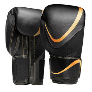 Guantes de Boxeo de Espuma para Entrenamiento y Combate para Hombres - Guantes de Sparring, Boxeo y Kickboxing de Material PU, Impermeables, con Agarre Firme y Nudillos Reforzados - Product Image 1