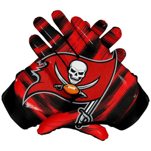 OEM High Quality Neoprene American Football Gloves Breathable Sticky Grip for Training & Match Use - Product Image 5