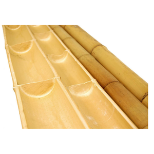 Bambou naturel de qualité supérieure, demi-bambou fendu, latte de bambou brut pour la fabrication de paniers, le mobilier et les matériaux de construction - Product Image 1