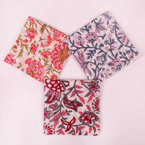Pañuelo Cuadrado de Algodón con Estampado Floral Boho, Bandana, Suave al Tacto, Informal, Único, Accesorio Unisex para Bolsa - Product Image 5
