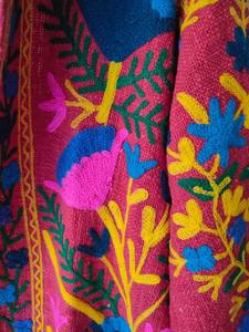 Chaqueta de Mujer Ecológica, Transpirable, de Secado Rápido, Antiarrugas, Acolchada de Algodón, Kantha Sanganeri Jaipuri, Otoño Invierno, Floral - Product Image 4