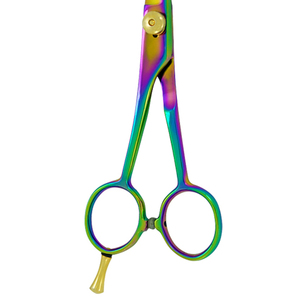 Tijeras para Adelgazar el Cabello, Tijeras de Peluquería de Acero Inoxidable para Uso en Salón y en Casa, Manuales - Product Image 5