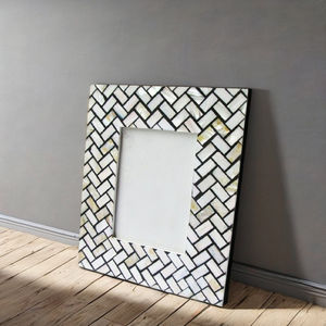 Le plus récent cadre photo en incrustation de nacre à vendre des cadres photo en incrustation d'os au prix de gros de l'Inde - Product Image 1