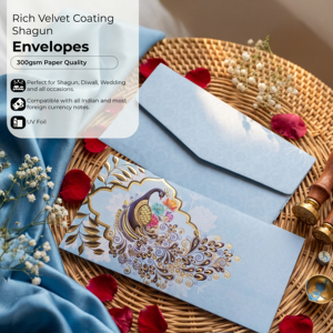 Sobres de lujo para dinero de boda, Shagun Hongbao Lai Si, regalo rojo de la India, cubiertas de Shagun de diseño para boda - Product Image 6