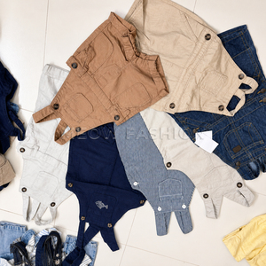 Liquidation de stock de vêtements pour enfants : Combinaisons et salopettes courtes en coton tissé pour tout-petits, vente en gros, usine RMG du Bangladesh - Product Image 4