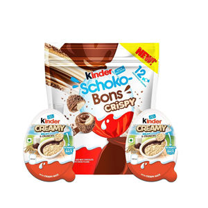 Venta Caliente: Kinder Schoko Bons Crispy, 12 Bolsas - Suministro Mayorista Seguro para Pasillos de Dulces de Alto Rotación - Product Image 3