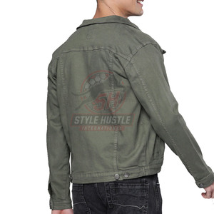 Chaqueta de Mezclilla para Hombre de Manga Larga, Nueva Llegada, Fabricada en Fábrica, Diseño Personalizado, Precio Económico, Chaqueta de Invierno para Hombre al por Mayor - Product Image 2