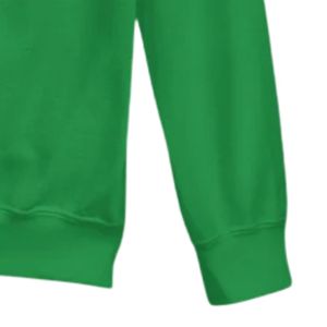 Sudadera con Capucha Verde de Forro Polar Premium, Manga Larga, Estilo Casual, con Bolsillo Canguro y Puños Acanalados, Cómoda para Uso Diario - Product Image 4
