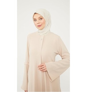 New Modest Burqa Jilbab Breathable Customizable Abaya <b>Dresses</b> Full Length Loose Moroccan Abaya Traditional Islamic Women Abayas - Product Image 4