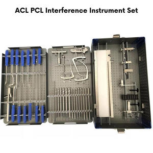 Azicon's ACL PCL Reconstruction <b>Knee</b> Arthroscopy Instruments Set Ligament Repair Femoral Tibial Drill Guide Punch Tools - Product Image 4