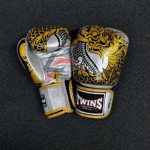 รุ่นขายดี ออกแบบพิมพ์ลายได้ตามต้องการ ถุงมือคู่สำหรับฝึกซ้อมมวยไทย MMA แบบเต็มนิ้ว กันลื่น ระบายความชื้น - Product Image 3