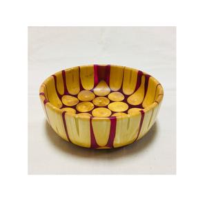 Bol décoratif en résine époxy et bois à texture naturelle, résine transparente sans BPA, fait main, centre de table de mariage pour table à manger, idéal pour offrir - Product Image 3