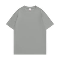 Camiseta de Verano para Hombre, Cuello Redondo, Talla Grande, Impresión Digital 3D, Poliéster/Algodón, Manga Corta, Corte Regular, 200g, Tejido de Punto