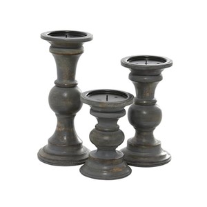 Juego de Portavelas Cuadrados Hechos a Mano Aqdus Saleem BM-OMBRE6 de Madera de Mango Ombre - Venta al por Mayor desde India - Product Image 5