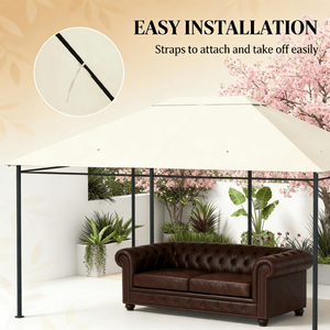 Tettoia di Ricambio in Legno per Gazebo e Pergola - Product Image 4