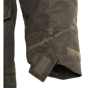 Chaqueta de Caza para Hombre, 100% Algodón, Transpirable, Resistente al Viento, Manga Larga, Logotipo Personalizado, Ropa de Invierno para Exteriores, Poliéster - Product Image 4