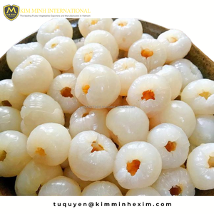 Lichi Congelado IQF de Alta Calidad de Vietnam |   Enteros, sin semillas y con pulpa |   Marca KMI Premium |   Envasado al Vacío |   Duración de vida útil de 24 meses - Product Image 3