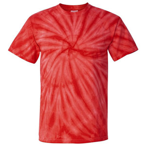 T-shirt surdimensionné personnalisé tie-dye avec impression tie-dye de haute qualité, col rond, motif uni pour homme, vêtements décontractés - Product Image 1