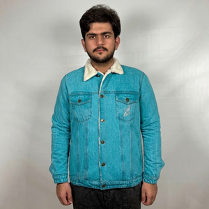 Veste en jean personnalisée avec logo pour homme, veste décontractée en coton pour homme, manteaux en jean OEM, veste en jean de qualité supérieure pour homme - Product Image 4