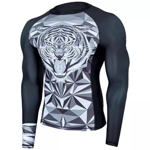 Rashguard de Compresión para Hombre, Sublimado, Transpirable, UPF50+, de Alta Calidad, para BJJ y MMA, Marca Fortleo - Product Image 2