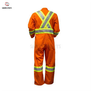 Overol de Seguridad Reflectante al por Mayor, Uniforme Industrial, Ropa de Trabajo para Electricistas, Overoles Ignífugos, Trajes de Trabajo - Product Image 2