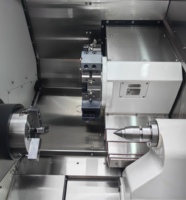 Torno CNC de Cama Inclinada de Alta Precisión LK-200L, 4000 rpm, Mandril Hidráulico de 8 Pulgadas