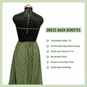 เดรสผ้าไหมฮาโบไทแบบเปิดหลัง - ชุดสายเดี่ยวสุดเซ็กซี่ ผลงานชิ้นเอกจากบูติก - Product Image 6