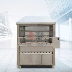 Barbecue à gaz vertical en acier inoxydable pour restaurant Barbecue Machine à barbecue pour poulet Barbecue au charbon de bois - Product Image 1