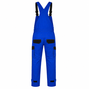 Multi Pocket Mechanical Workwear Uniform High Quality Protection Tough Polyester Cotton <b>Overalls</b> Comfort Fit Adjustable Straps - Product Image 3