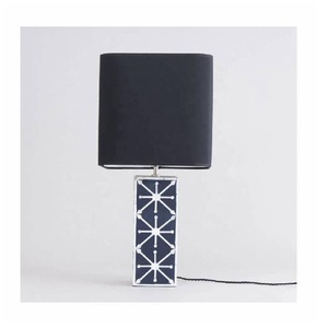 โคมไฟฝังกระดูกและเรซินสีฟ้าเข้มสำหรับตกแต่งโต๊ะโคมไฟตกแต่งโต๊ะโคมไฟตกแต่งโต๊ะในห้องนั่งเล่นงานฝีมือรูปกระดูก - Product Image 4