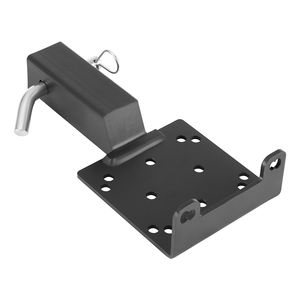 Supporto per verricello con capacità di carico di 3600 libbre/1633 kg, ricevitore da 2 pollici con 2/4 fori per bulloni verricello, supporti per gancio traino verniciati a polvere per rimorchi - Product Image 5