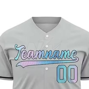 Camiseta de Béisbol para Hombre, Tejido Cómodo de Secado Rápido, Ideal para Entrenamiento Deportivo y Uso en Partidos, con un Estilo Atlético Moderno - Product Image 6