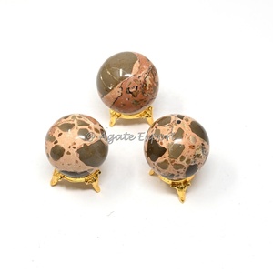 Sphère de pierre précieuse de lépidolite boule de cristal artisanale polie naturelle de haute qualité pour la décoration - Product Image 3