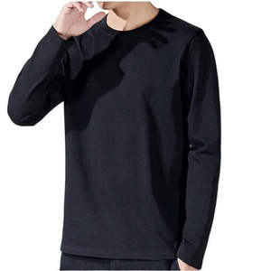 Polo de Alta Calidad con Bordado, Manga Larga para Hombre, Tela de Algodón con Capa de Aire, Estampado Personalizado, Ropa de Moda - Product Image 3