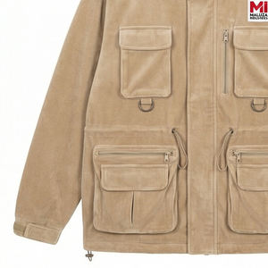 Veste bomber tactique urbaine pour homme, camouflage, multi-poches, streetwear, mode outdoor, MALUZA INDUSTRIES - Product Image 2