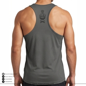 Débardeurs en jersey de coton personnalisés de qualité supérieure pour hommes – Idéaux pour le sport, la course, la gym, les entraînements et le style urbain - Product Image 2