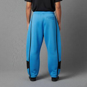 Pantalon de jogging décontracté sur mesure coupe droite ample délavé style hip-hop 100 % coton épais pour homme – Vente en gros - Product Image 5