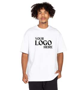 T-shirt personnalisé en coton imprimé coupe ample menthe, style streetwear, épais et oversize, avec motif graphique vintage pour homme, vente en gros - Product Image 5