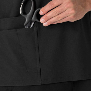 Unisex Medical Scrub Suits Professional Nursing <b>Doctor</b> Uniform <b>Set</b> Hospital Scrubs Manufacturer OEM Custom Embroidery Logo - Product Image 4