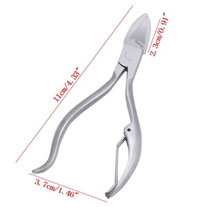 Coupe-cuticules compact en acier inoxydable, outil de manucure pour usage personnel - Product Image 6