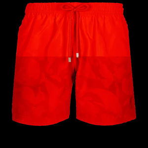 Trajes de Baño Personalizados para Hombre, de Poliéster/Nailon Termosensible Reactivo al Agua, Cintura Elástica, Casuales, de Lujo, con Logotipo, Shorts de Playa - Product Image 4