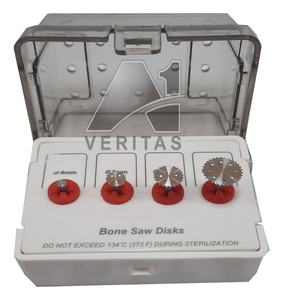A-1 VERITAS Surgical Steel <b>Dental</b> Implant Instruments <b>Accessories</b> Best Manual Power Bone Saw Disks and 4-Inch Bone Expander - Product Image 6
