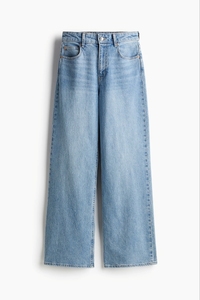 Pantalon en jean large pour femmes grandes tailles, de haute qualité, respirant, 100% coton, vêtements décontractés pour femmes - Product Image 2