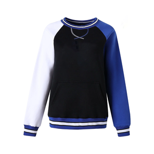 Sweat-shirt à col rond ZPB de haute qualité pour femme, en molleton de coton respirant, style streetwear sororité grecque, broderie chenille - Product Image 1