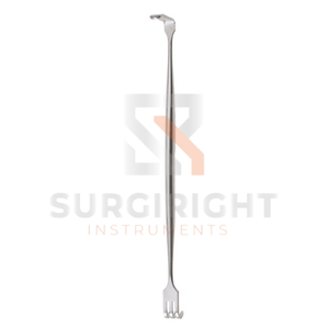 มีดผ่าตัดแบบปลายคู่ มุลเลอร์ ขนาด 15.5 ซม. ทำจากเหล็กกล้าไร้สนิม ใช้ซ้ำได้ สำหรับศัลยกรรมกระดูก หู คอ จมูก  ได้รับมาตรฐาน CE - Product Image 5
